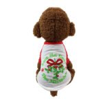 Dog Christmas Costume Sweatshirt Vest Clothes - Image 8