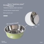 Stainless Steel Rice Bowl Dog Basin - Image 7