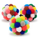 Pet Toy Vocal Ball Colorful Plush - Image 6