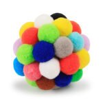 Pet Toy Vocal Ball Colorful Plush - Image 7