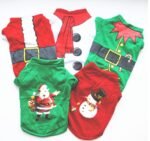 Dog Christmas Costume Sweatshirt Vest Clothes - Image 3