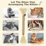 3 Pack Silvervine Sticks For Cats Cat Chew Toy For Dental Care Edible Cat Chew Sticks For Teeth Cleaning Kitty Toys For Indoor Cats - Image 5