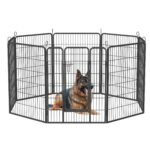 Dog Pens Outdoor Dog Fence Dog Playpen For Large Dogs Dog Kennel Pet Playpen - Image 6