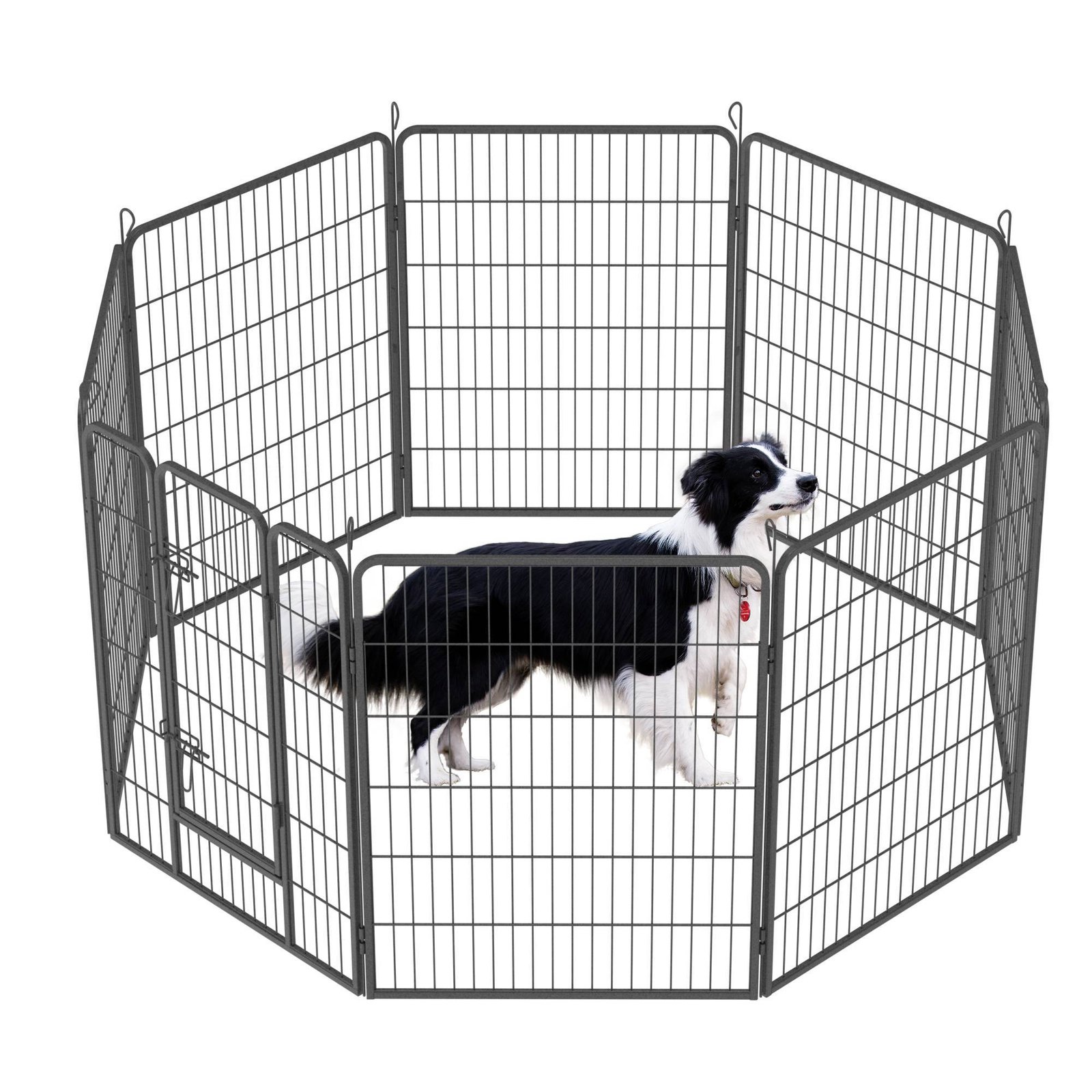 89db3b38-f57f-4e96-b1d5-4ce6c472c486.jpg Dog Pens Outdoor Dog Fence Dog Playpen For Large Dogs Dog Kennel Pet Playpen - Image 1