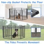 Dog Pens Outdoor Dog Fence Dog Playpen For Large Dogs Dog Kennel Pet Playpen - Image 4