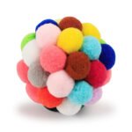 Pet Toy Vocal Ball Colorful Plush - Image 4