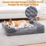 Washable Chew Proof Washable Luxury Orthopedic Dog Sofa Pet Bed For Dogs - Image 5