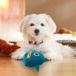 Dog Vibrating Ball Sound Resistant To Scratching And Biting Plush Electric Toy Ball