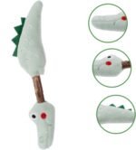 Cat Toy Kitten Toys Teeth Cleaning Toys Silvervine Sticks Cat Silvervine Stick Chew Sticks For Cats Cat Interaction Toys Kitten Plaything Cat Teaser Polygonum Wood The Cat - Image 9