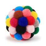Pet Toy Vocal Ball Colorful Plush - Image 3