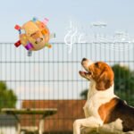 Pet Dog Vocal Plush Toy Ringing Bell Ball - Image 3