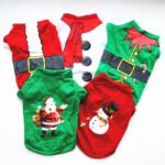 Dog Christmas Costume Sweatshirt Vest Clothes - Image 2