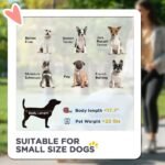 3 In 1 Dog Stroller With Detachable Cabin, 4 Wheel Folding Lightweight Pet Stroller For Small Dogs, Gray - Image 5